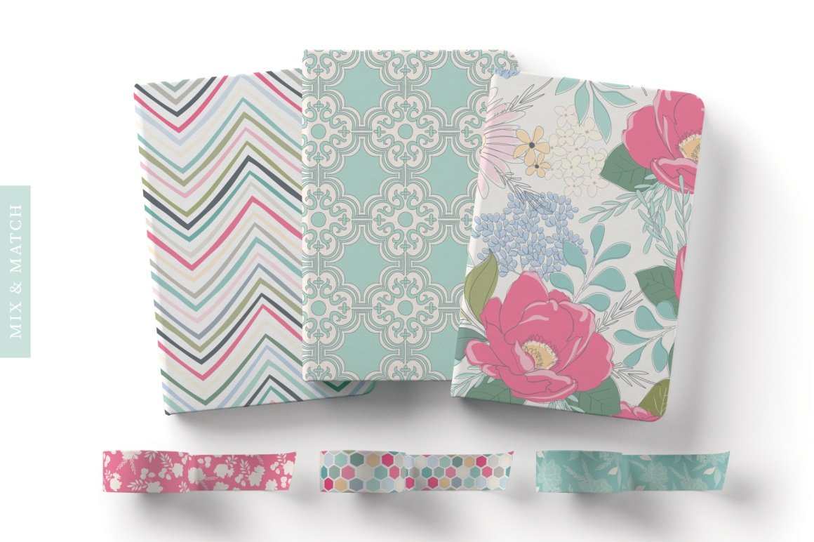 Floral & Pattern Design Set
