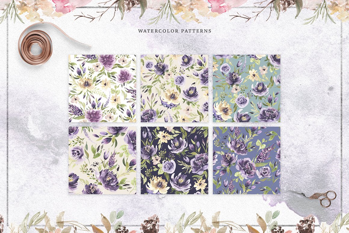 Floral Patterns Bundle Vol.2
