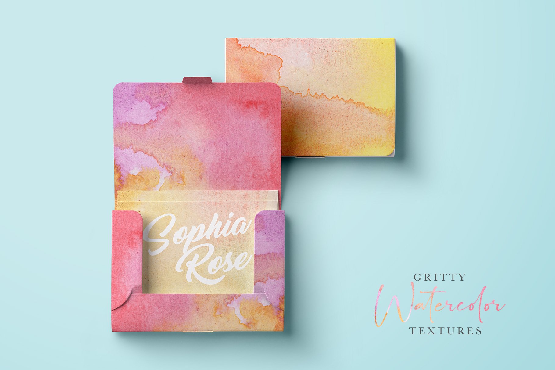 Gritty Watercolor Textures Vol 3 - Fairytale