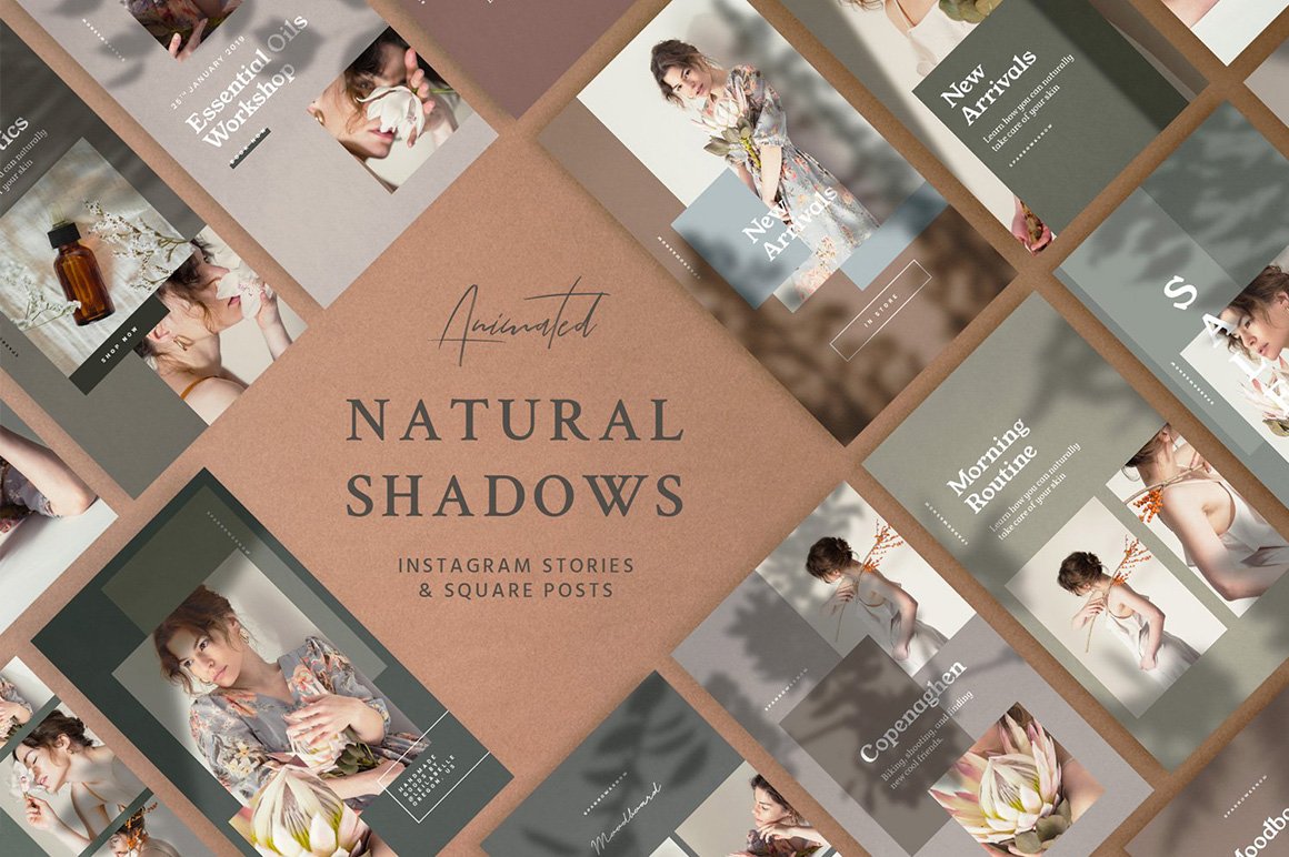 Natural Shadows Stories - Social Kit
