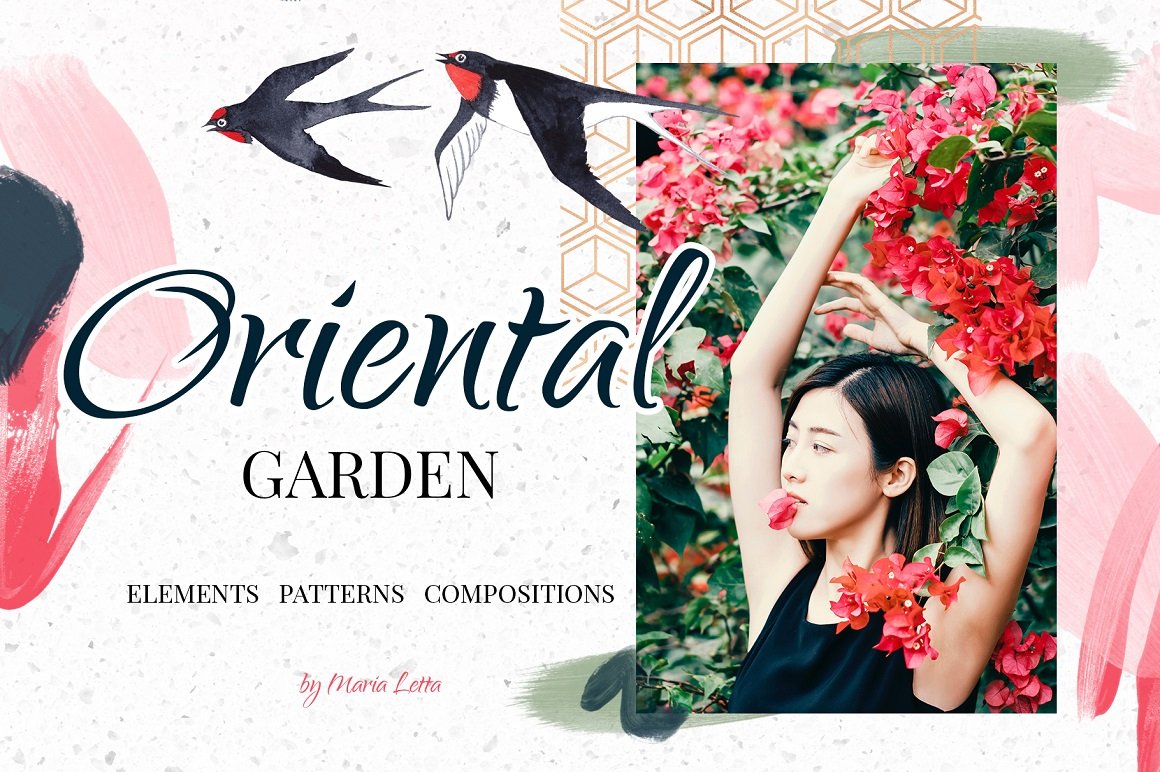 Oriental Garden - Chinoiserie Set