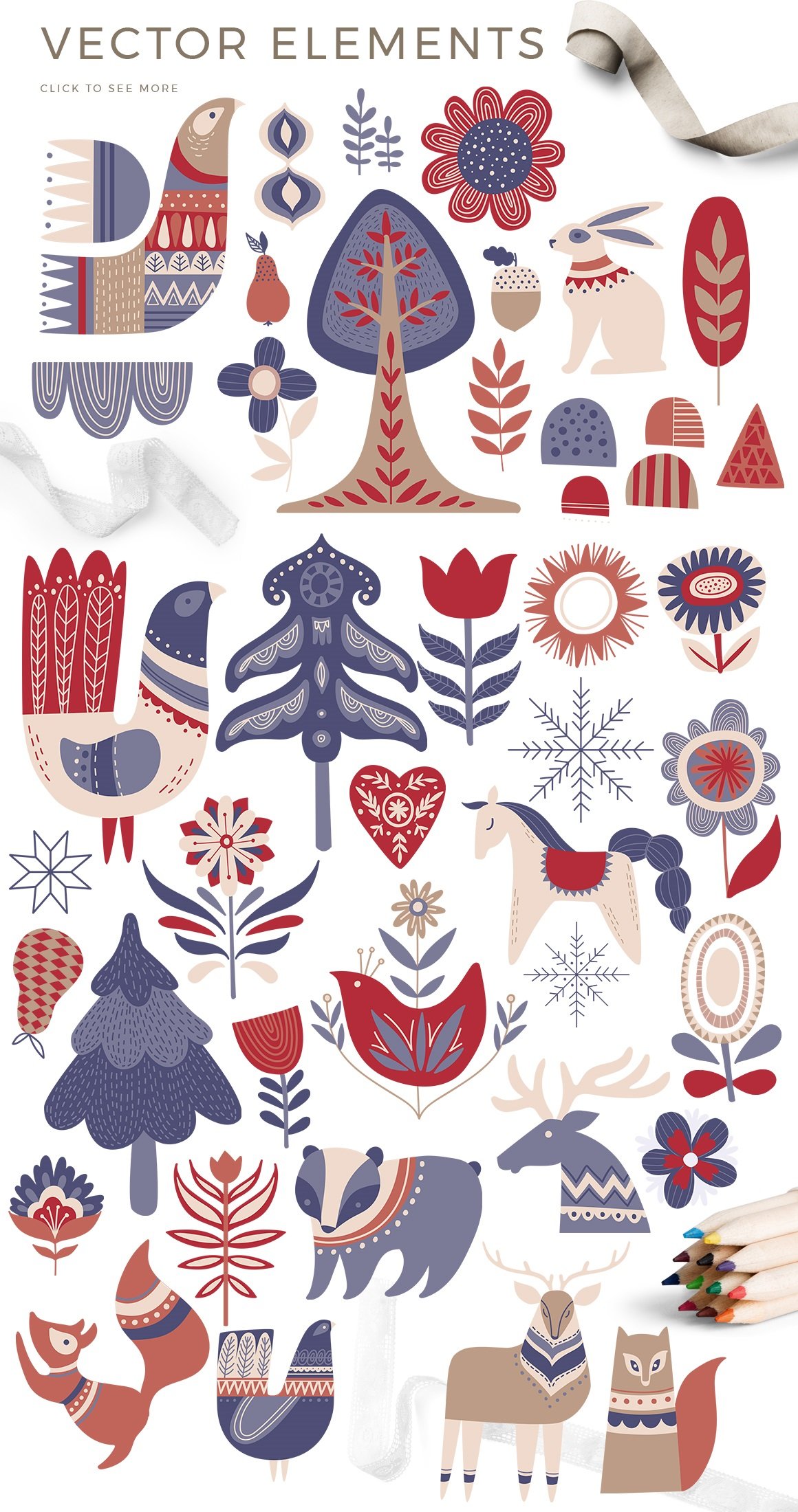 Scandinavian Winter Holiday Pack
