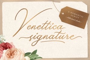 Venettica Signature Romantic Script