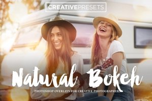25 Natural Bokeh Overlays