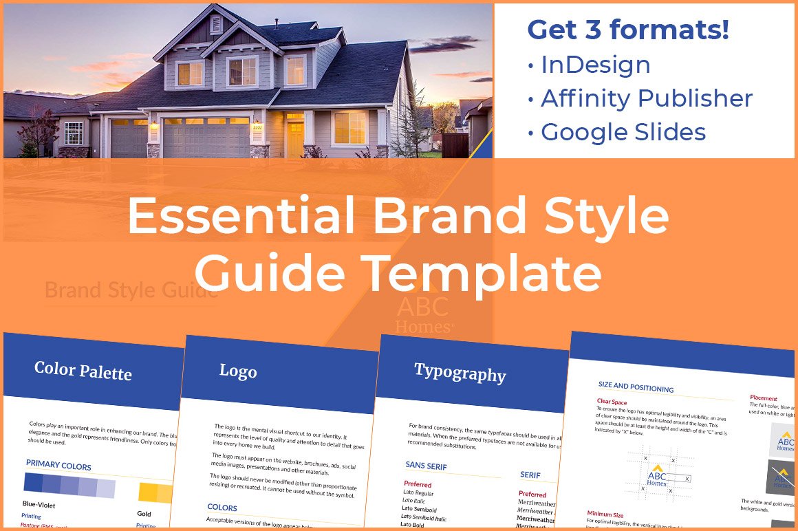 Brand Style Guide Template - Essentials Version