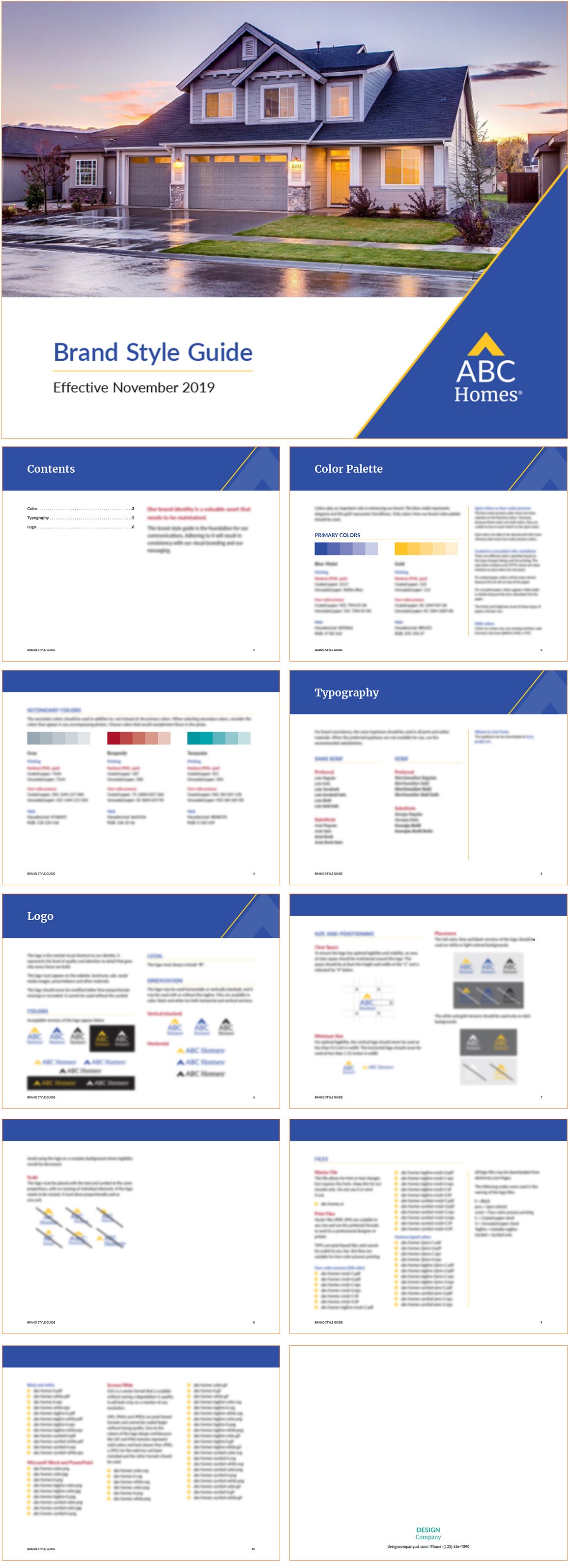 Brand Style Guide Template - Essentials Version