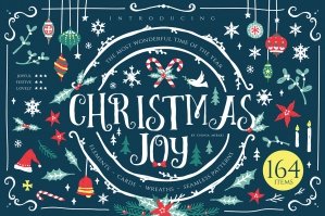 Christmas Joy Xmas Graphics & Cards