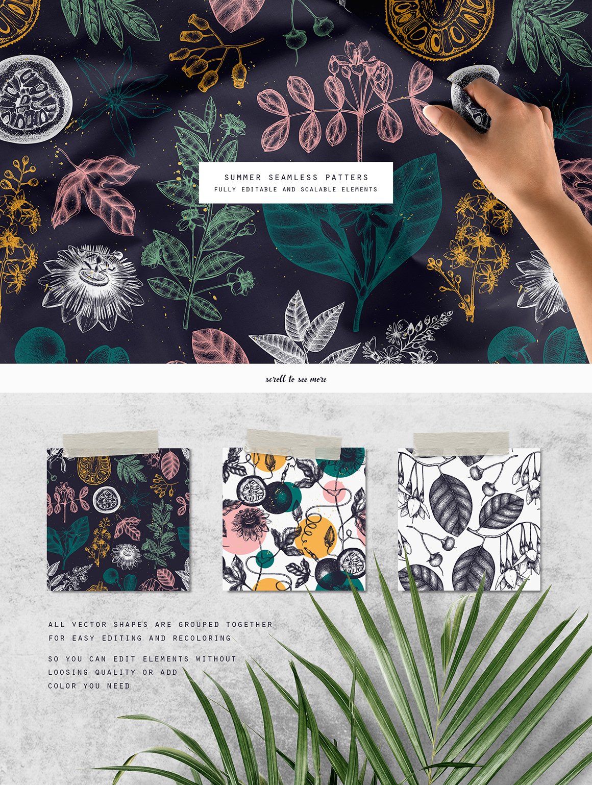 Exotic Plants Vector Collection