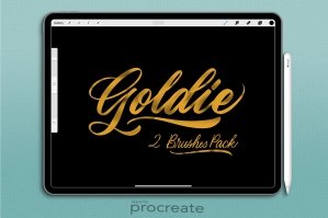 Goldie Procreate Brush Set