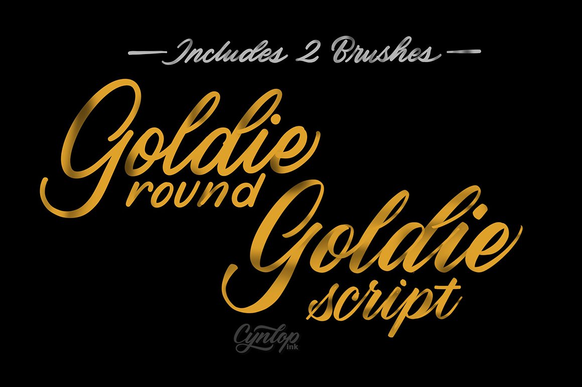 Goldie Procreate Brush Set