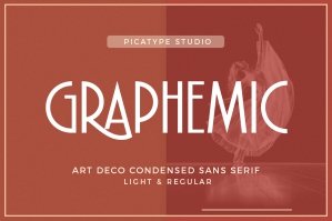 Graphemic | Deco Condensed Sans
