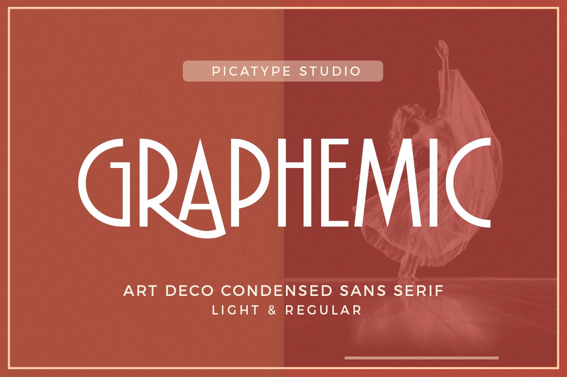 Graphemic Deco Condensed Sans