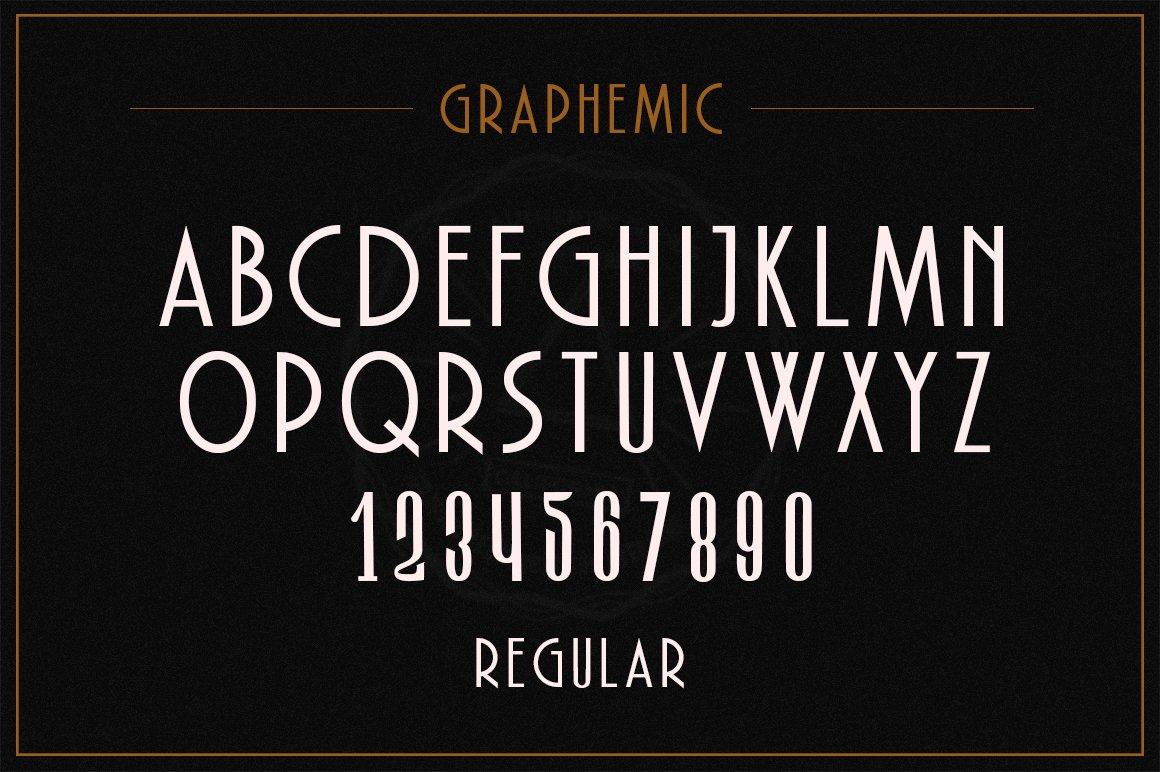 Graphemic Deco Condensed Sans
