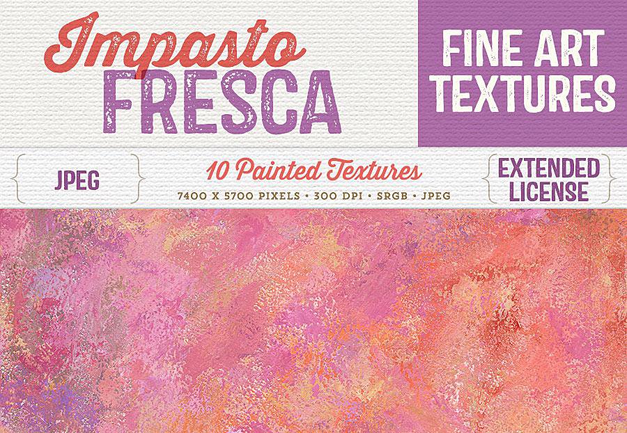 Impasto Fresca Painted Textures