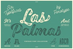 Las Palmas Vintage Type Collection