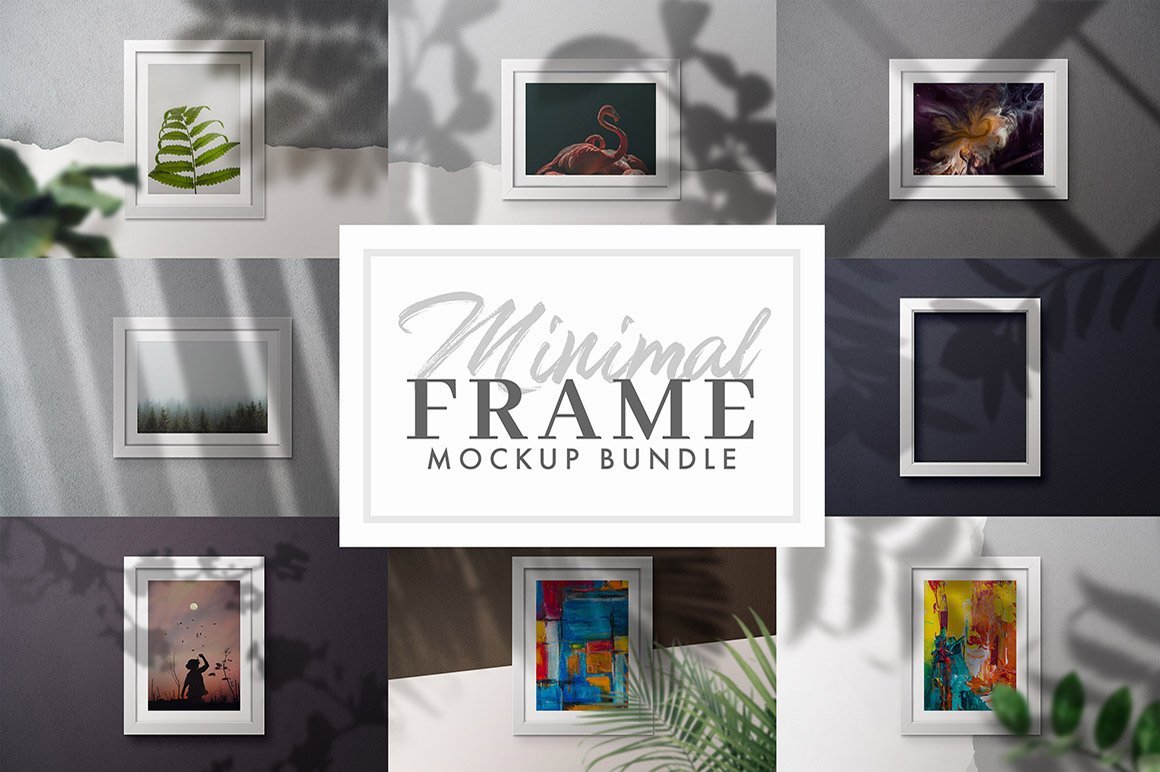 Minimal Frame Mockup Bundle