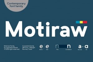 Motiraw Font