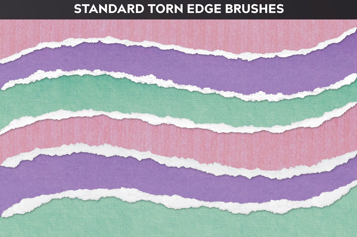 Rip It Up! Torn Edge Affinity Brushes