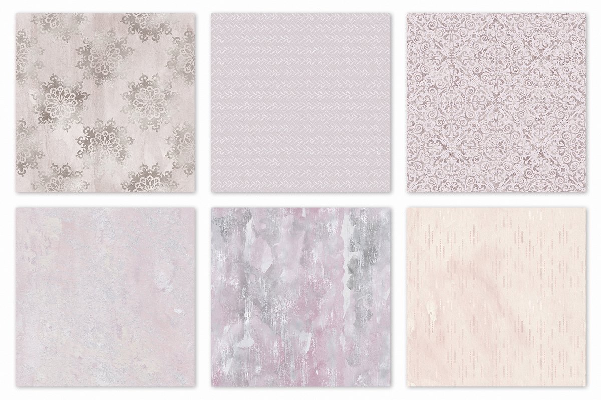 Seamless Shabby Chic Digital Papers