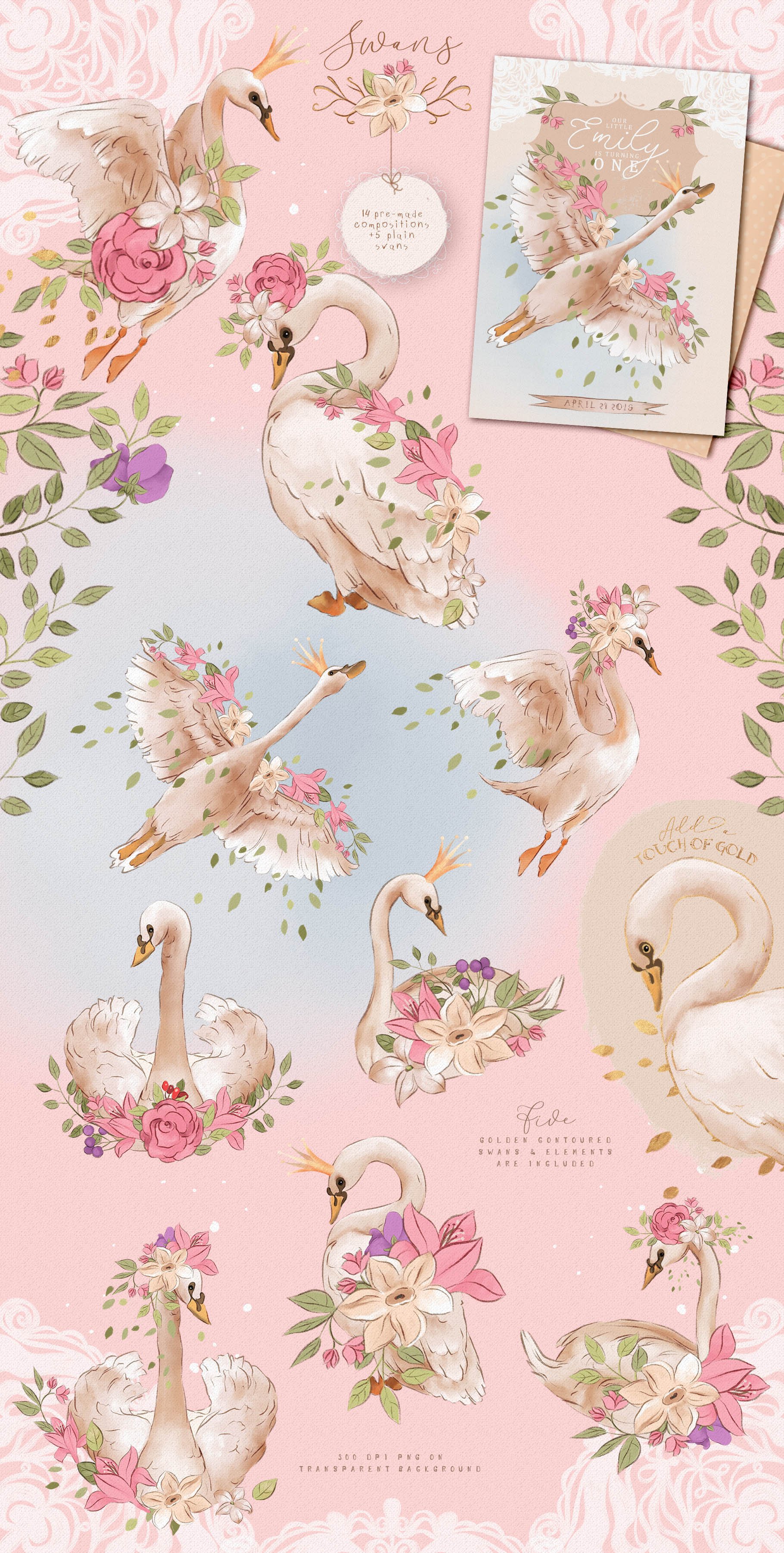 The Princess Swan Collection
