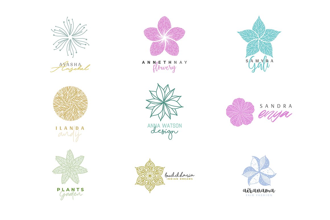 63 Feminine Logos - Señorita's Dream