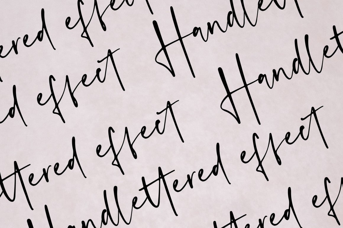 Anastacy - Handlettered Font