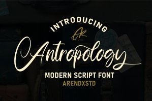 Anthropology Font