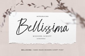 Bellissima - Signature Modern Script