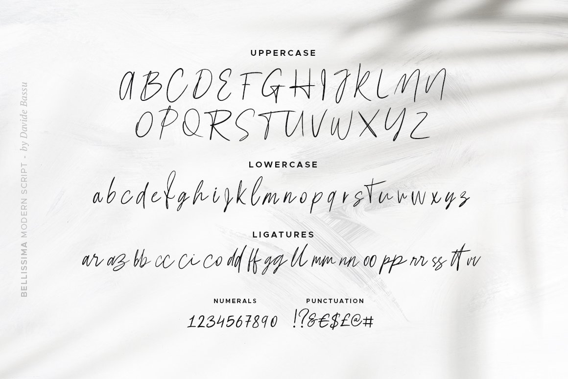 Bellissima - Signature Modern Script - Design Cuts