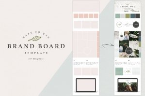 Brand Board Presentation Template
