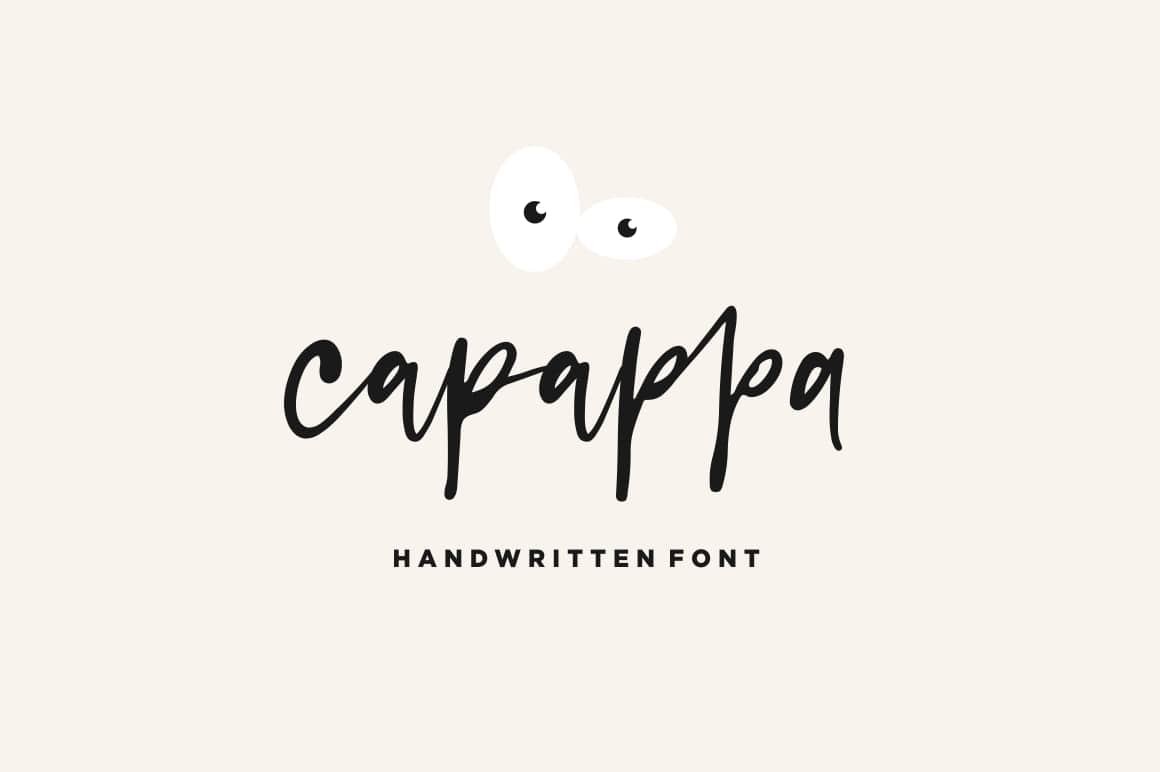 Capappa - Handwritten Font
