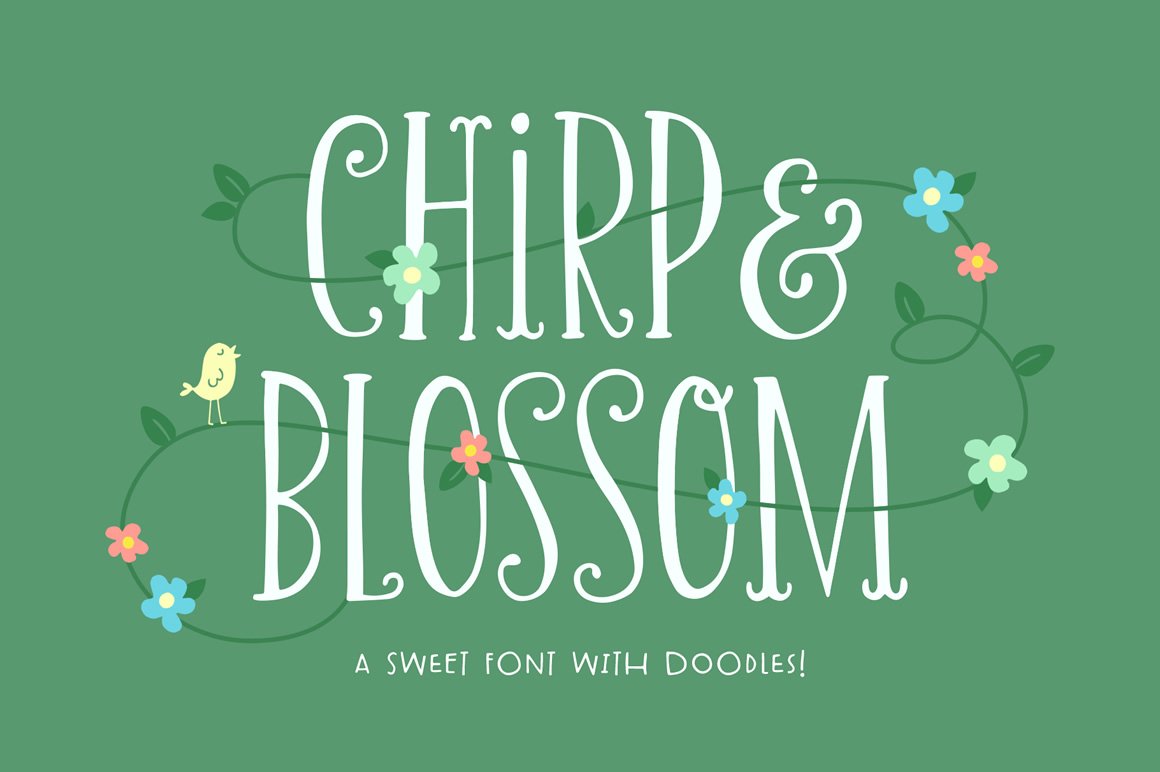 Chirp & Blossom Font