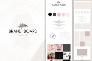 Elegant Brand Board Layout Template