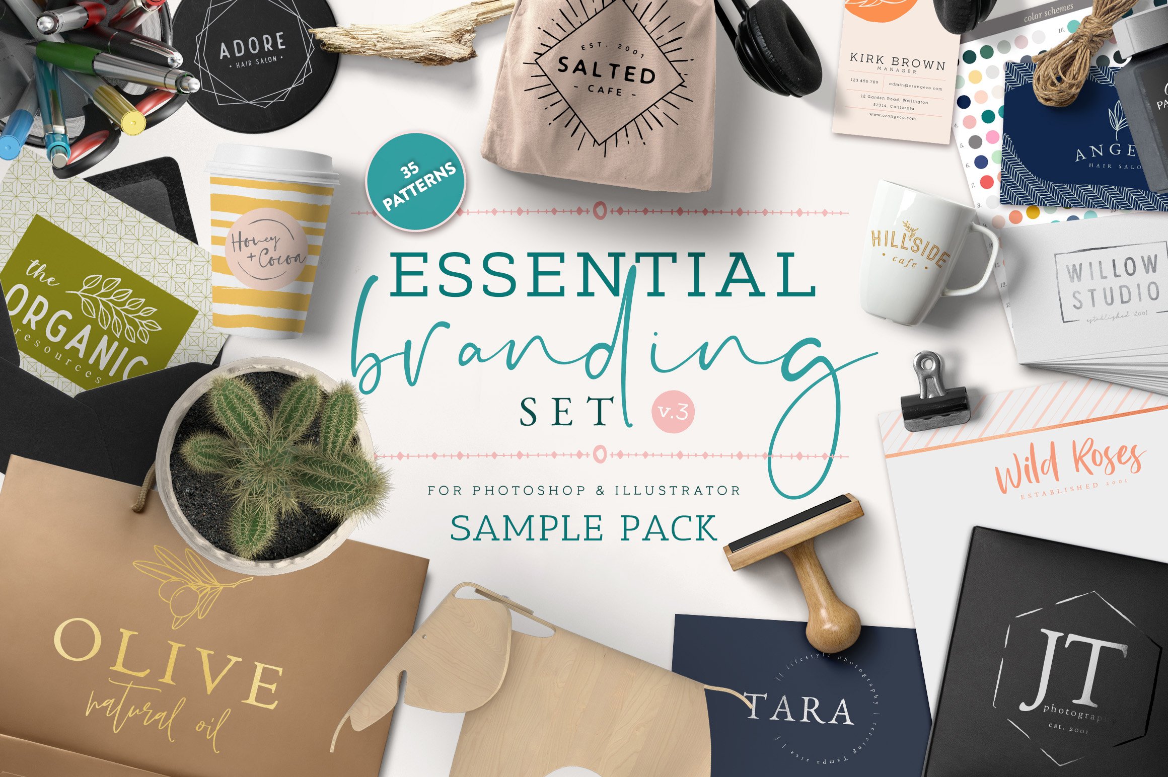 Essential Branding Set Volume 3 Sample