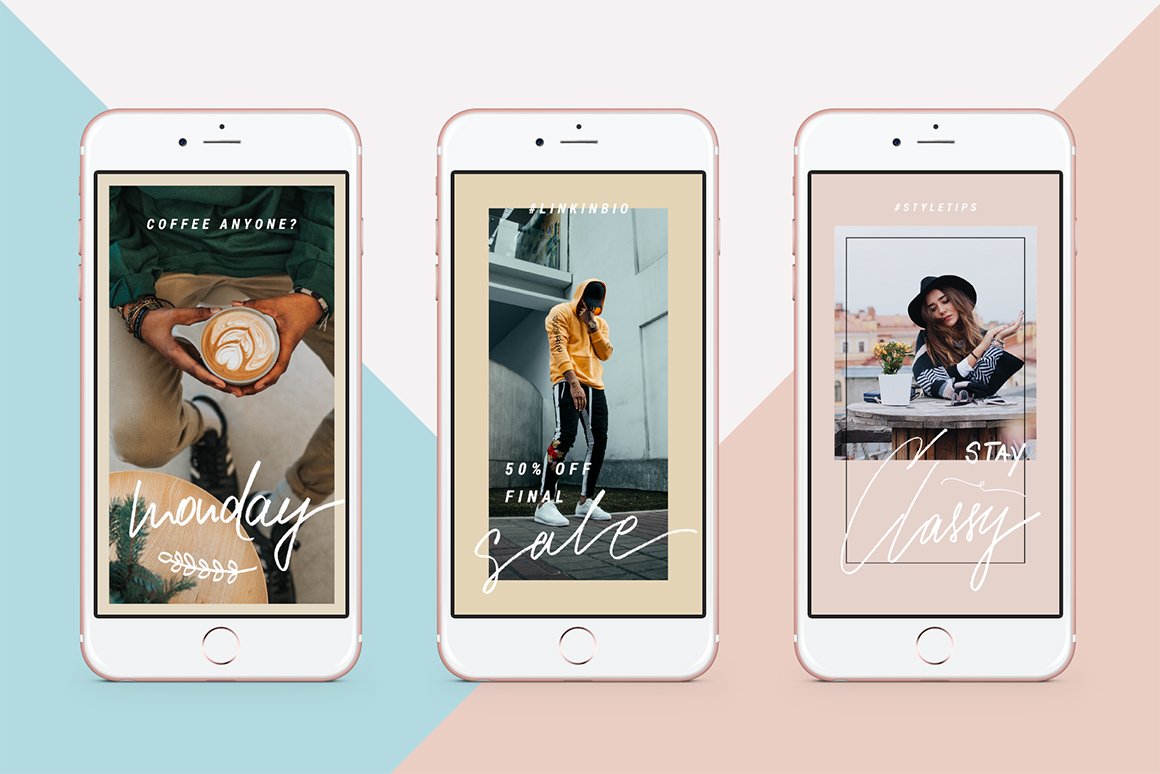 Fall & Winter Animated Instagram Stories
