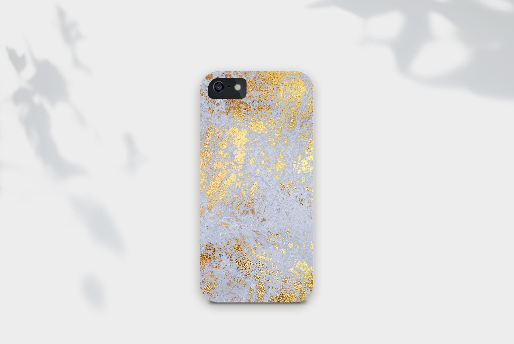 Gold Foil Marble Textures