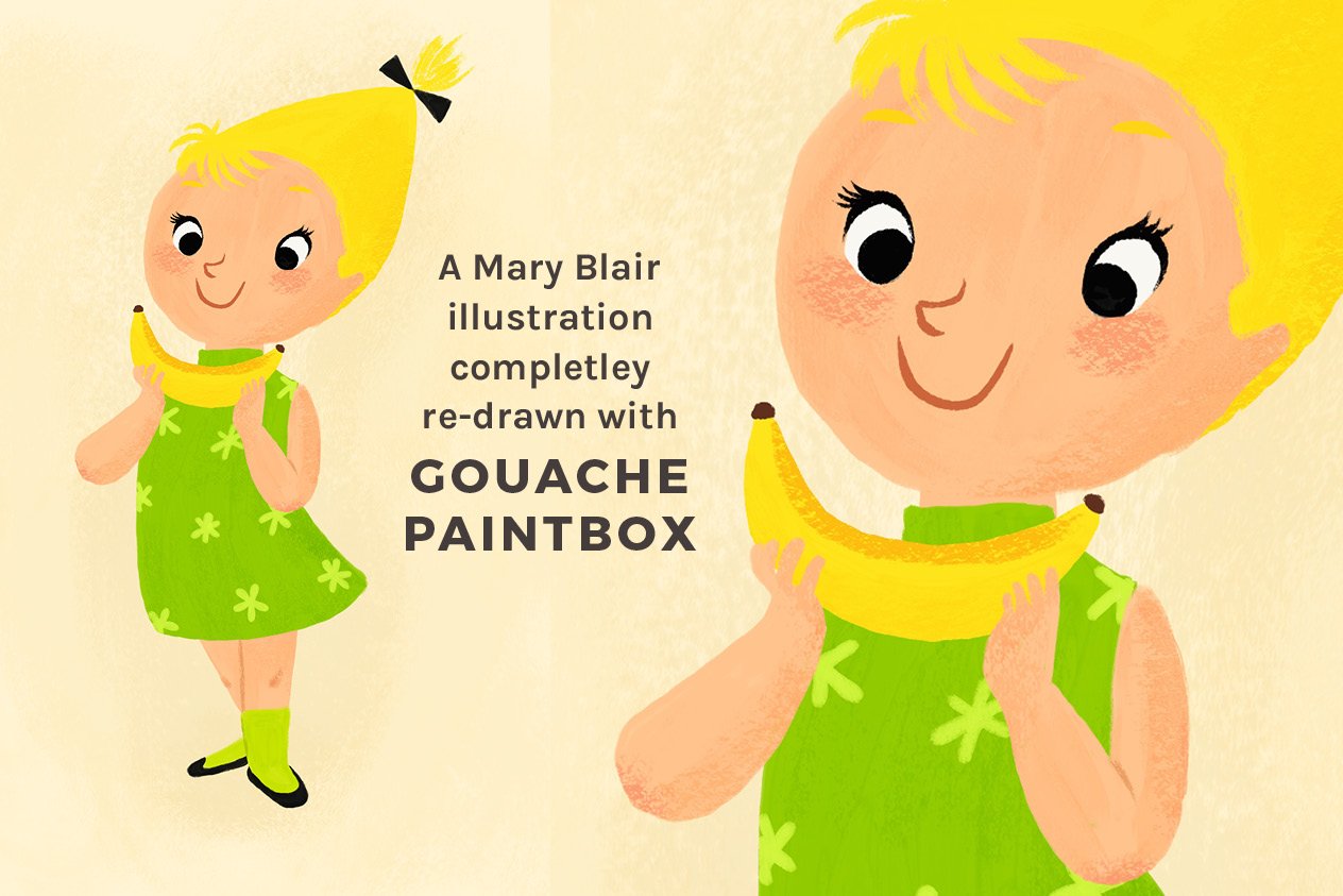 Gouache Paintbox for Procreate