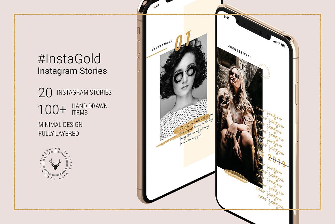 InstaGold Animated Instagram Stories