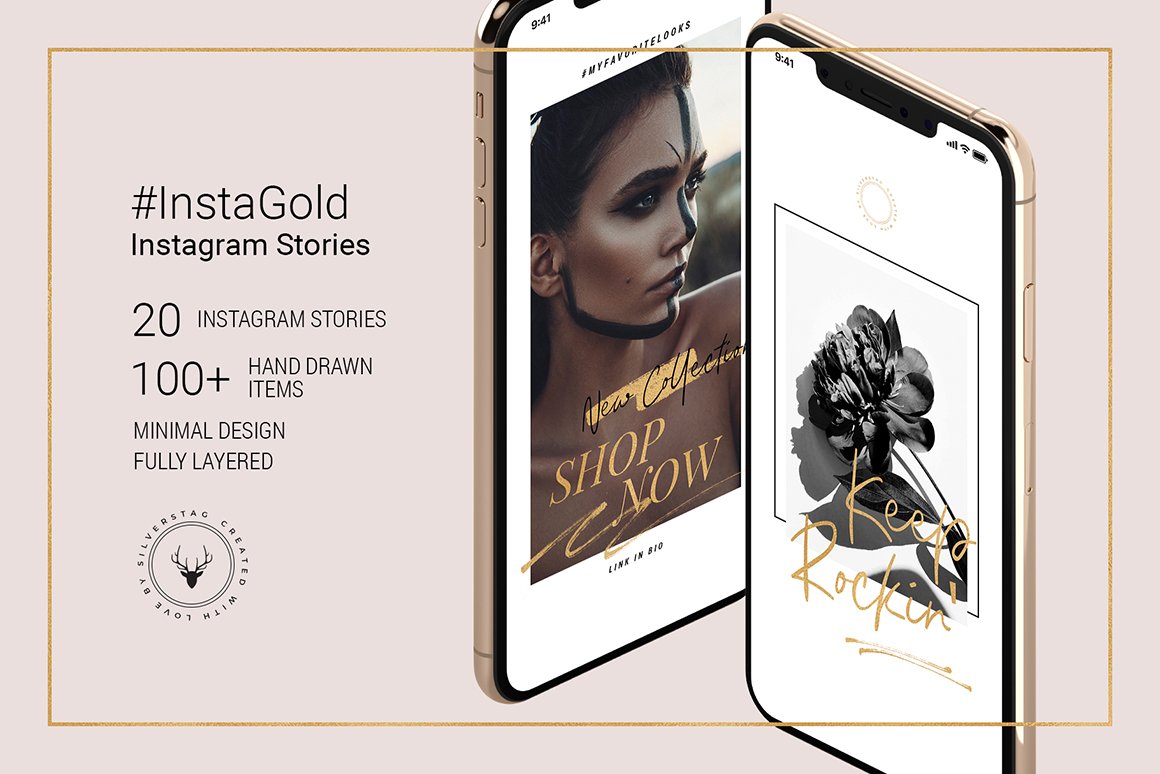 InstaGold Animated Instagram Stories