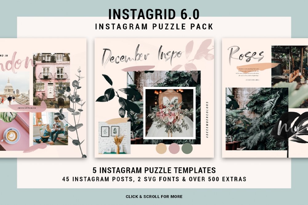 InstaGrid 6.0 – Instagram Puzzle Pack