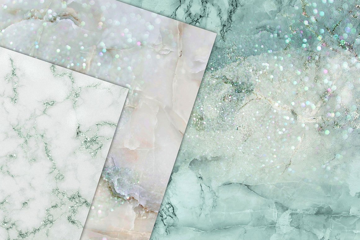 Light Blue Marble Textures