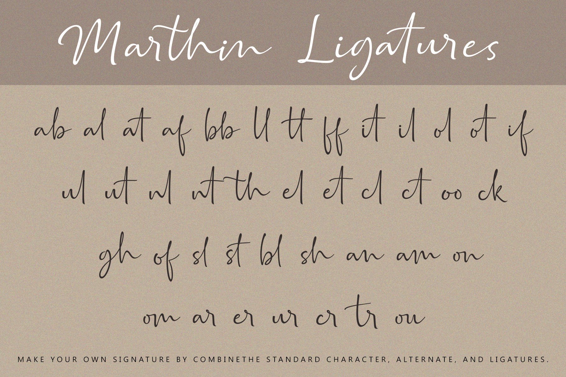 Marthin Signature Script Font