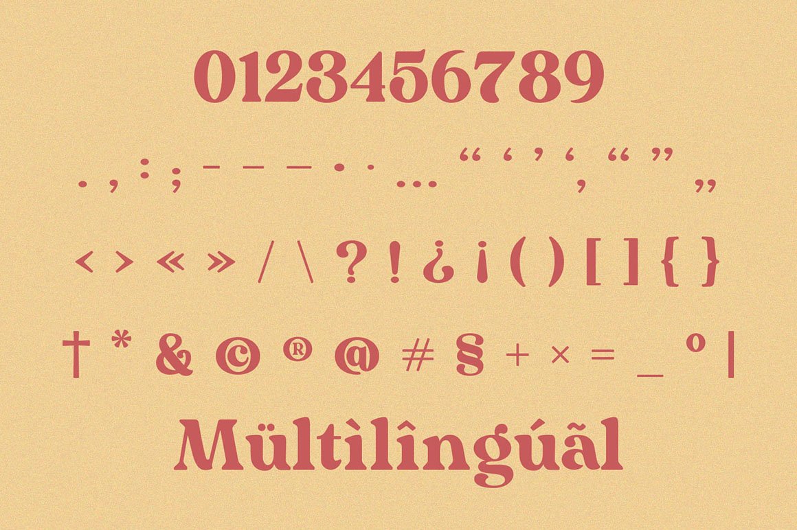 Mogena - Modern Serif Font