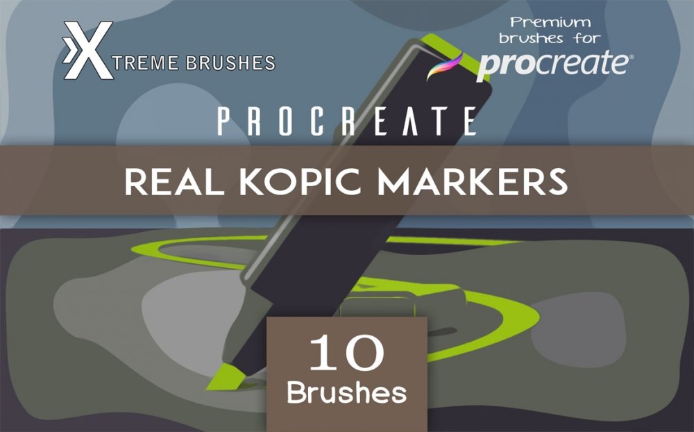 Procreate Real Kopic Markers