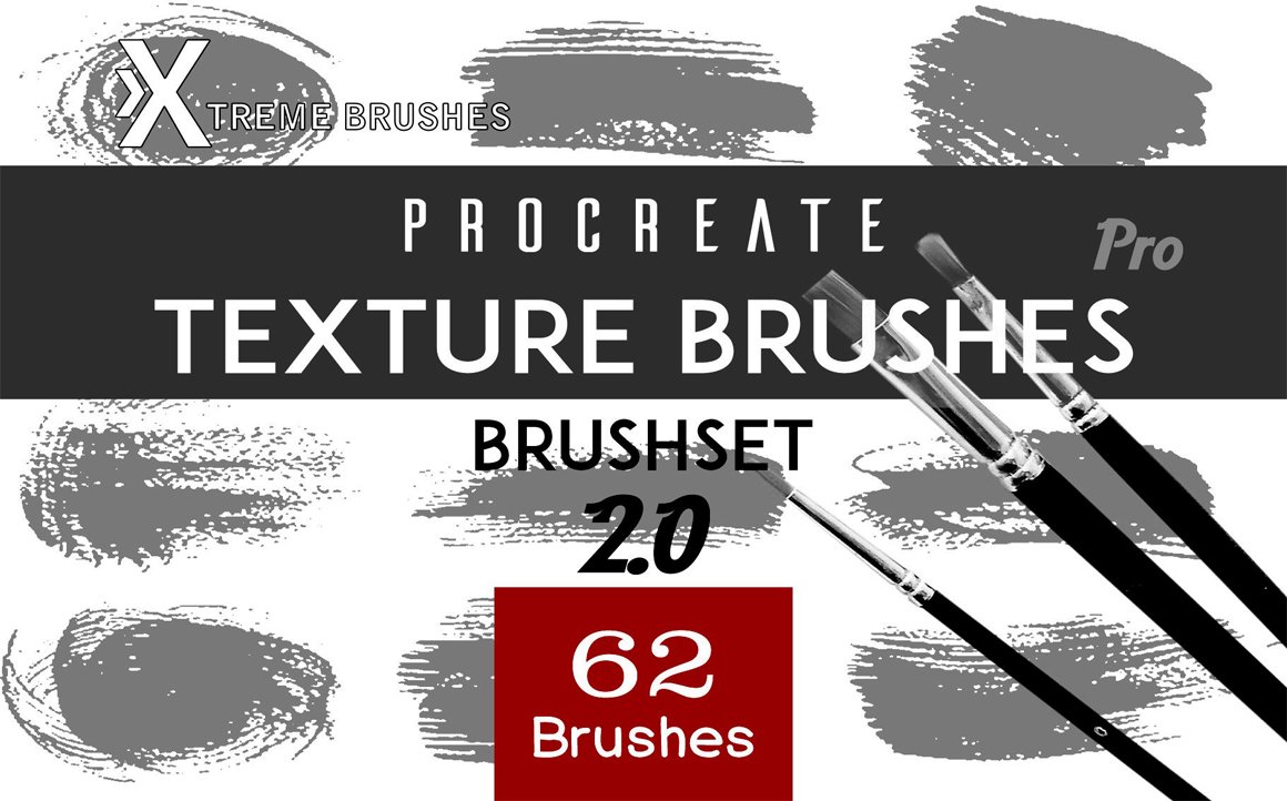 Procreate Texture Brushes Pro2!
