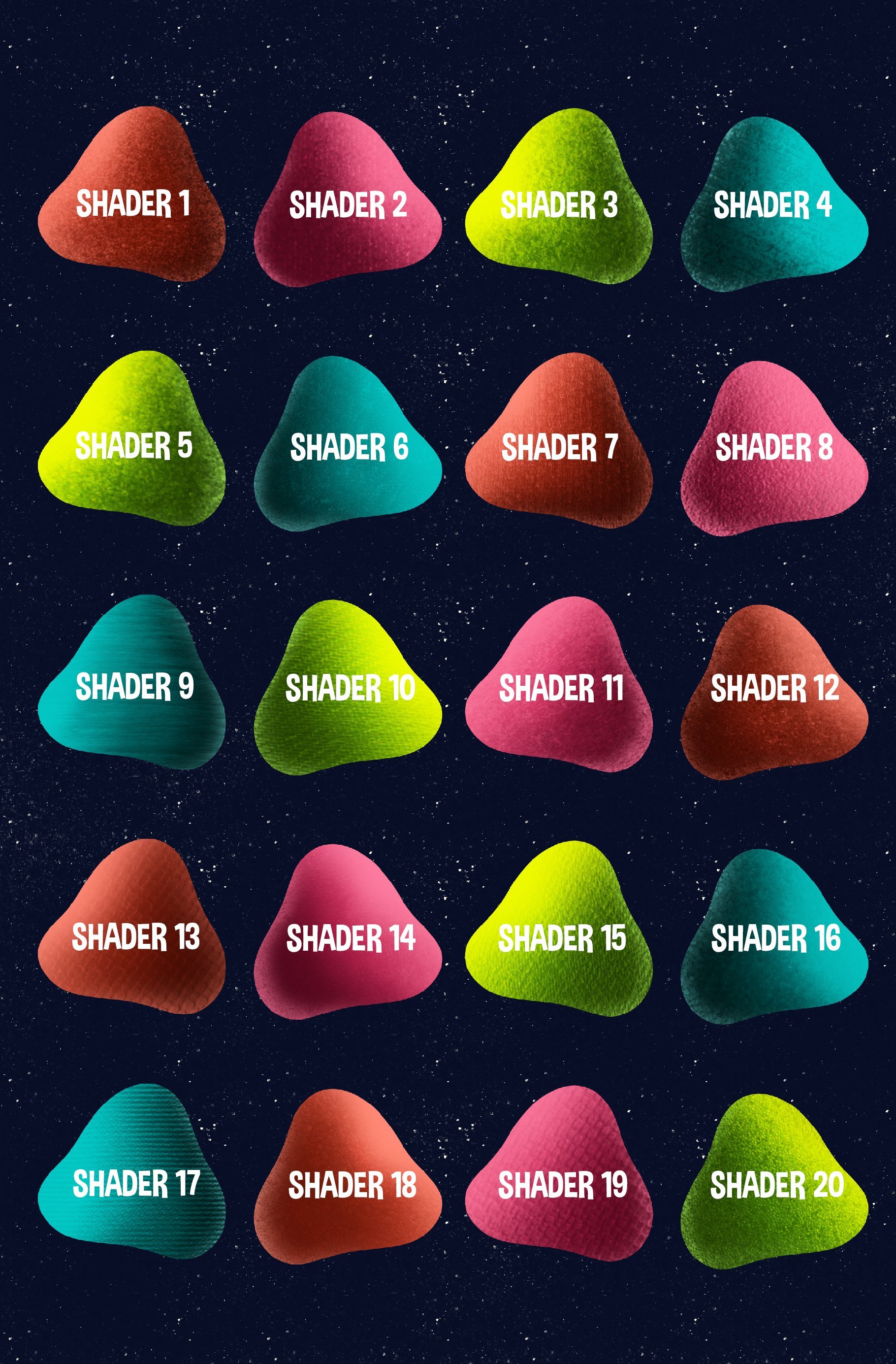 Super Smooth Shaders for Procreate