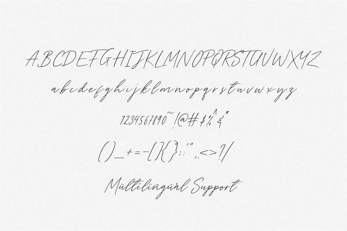 Tatinotes - Handwritten Font