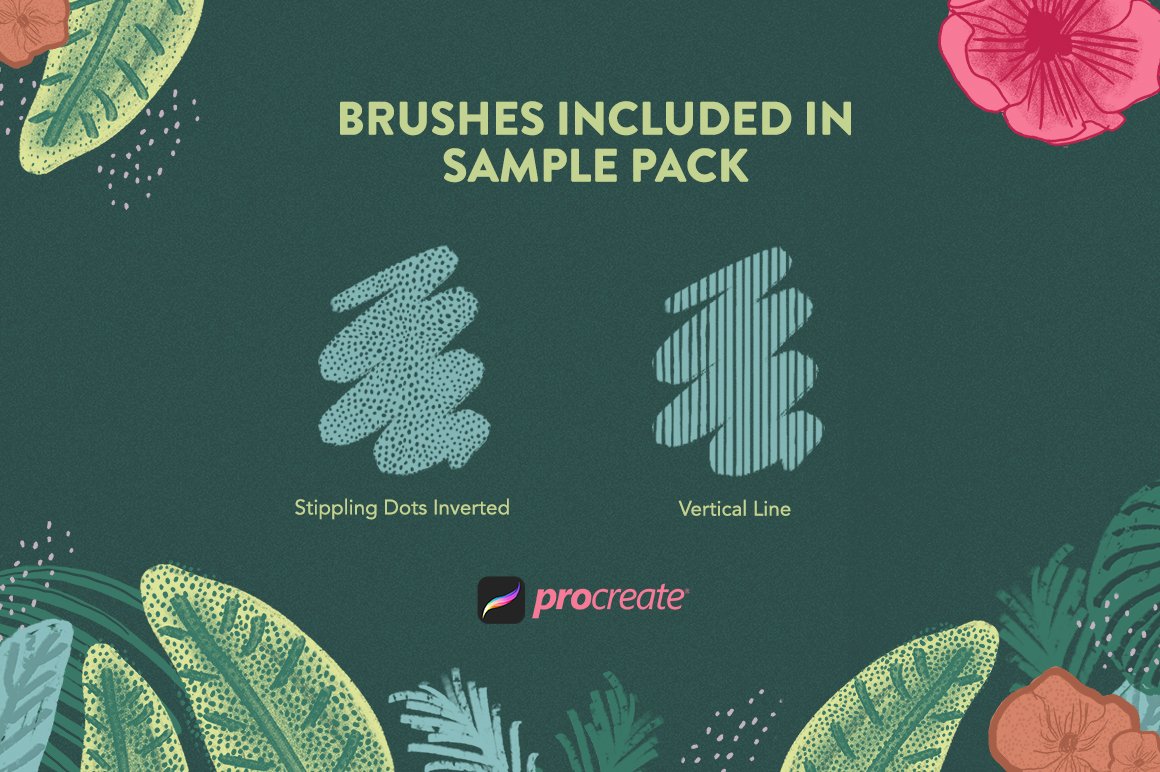 HOMwork Freebie: Texture Toolkit Brushes for Procreate