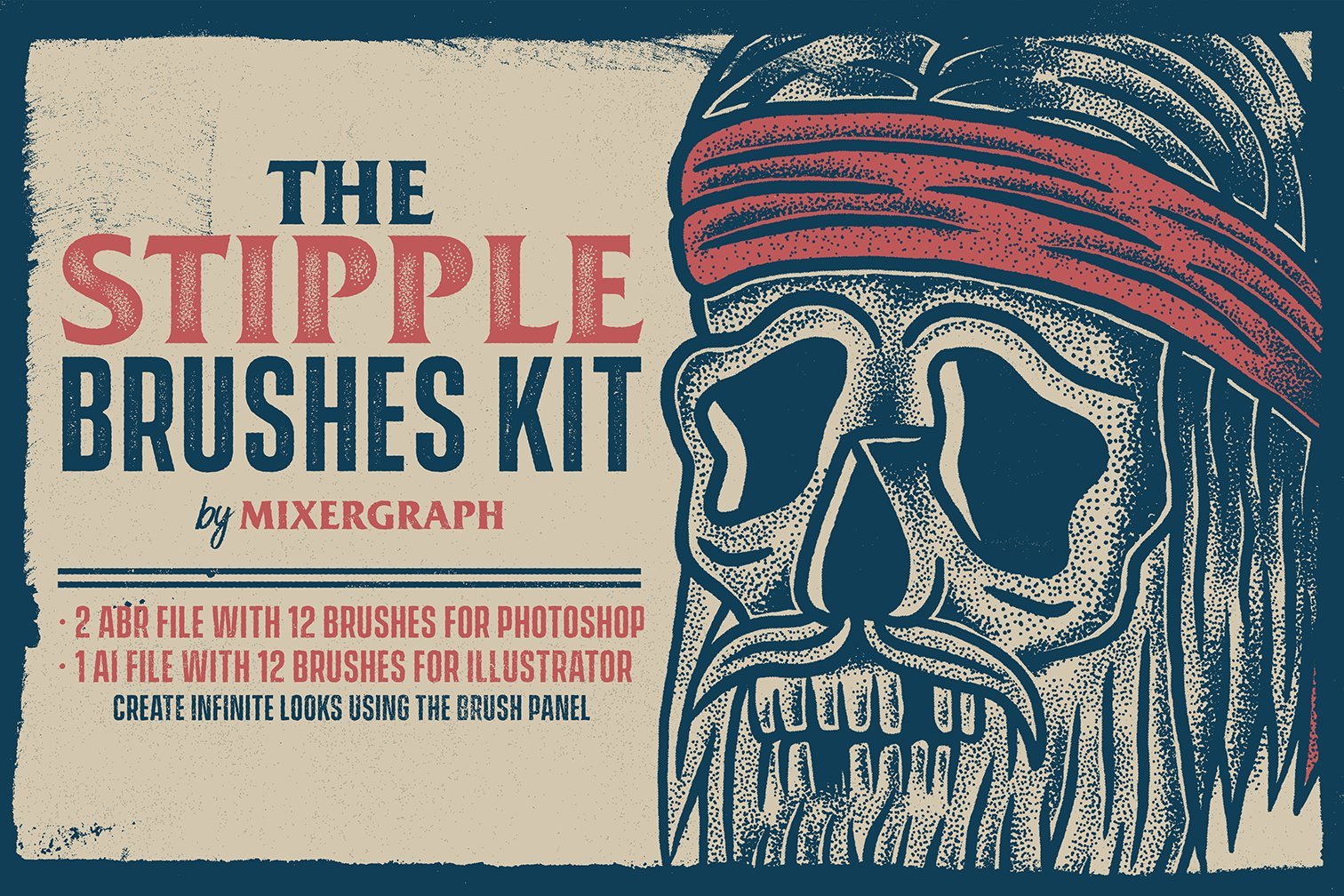 The Stipple Brushes Kit