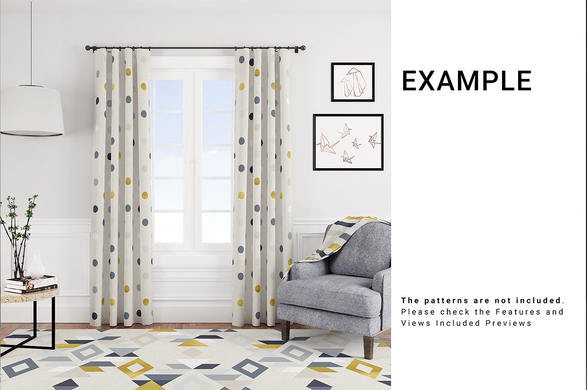 5 Types of Curtains, Rug & Blanket Vol.3